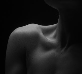 shoulder shape artistic nude photo by photographer mark hickman