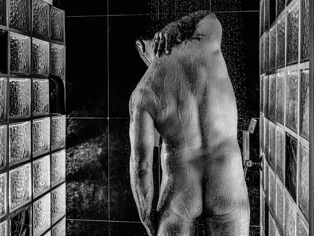 shower artistic nude photo by photographer jean s 