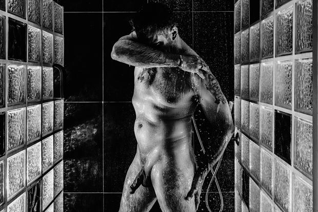 shower artistic nude photo by photographer jean s 