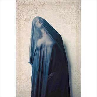 shrouded figure artistic nude photo by photographer greg