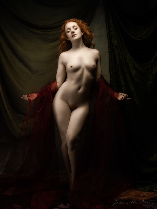 silently the senses artistic nude photo by photographer john mcnairn