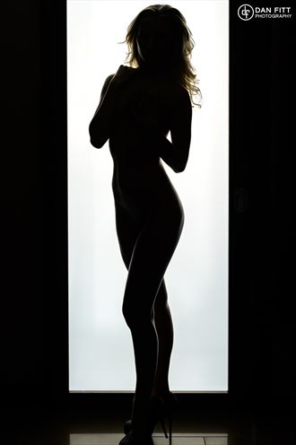 silhouette studio lighting photo by photographer danfittphotography