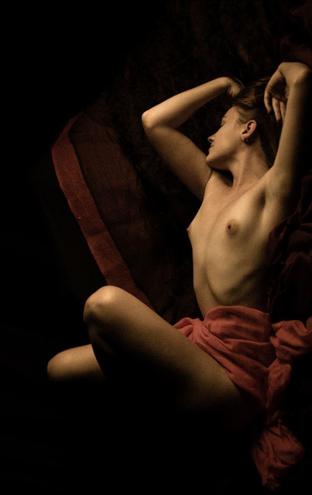 silk artistic nude photo by photographer majo