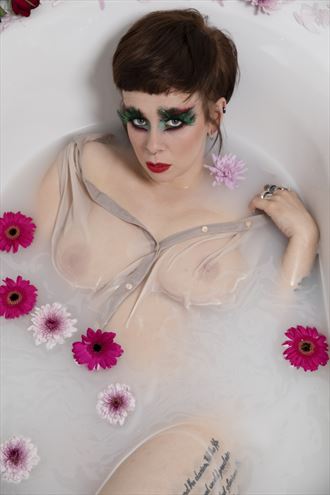 silk milk artistic nude photo by photographer j art