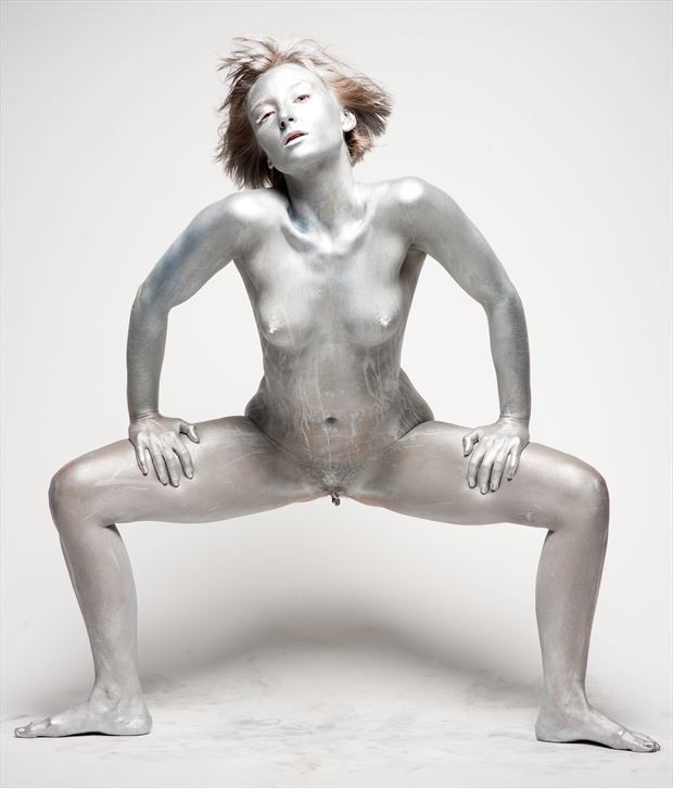 silver artistic nude photo by photographer stromephoto