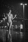 singing in the rain artistic nude photo by photographer stephen wong