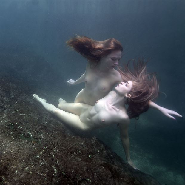 sirens of the cenotes series artistic nude photo by photographer linda hollinger