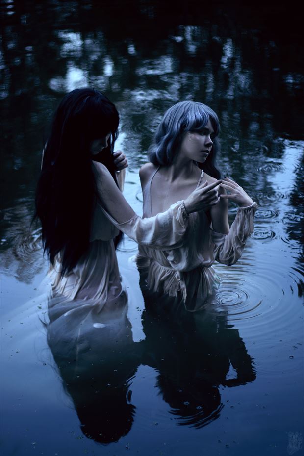 sisters of reflection nature photo by photographer natalie ina