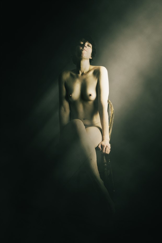 sitting Artistic Nude Photo by Photographer Adam
