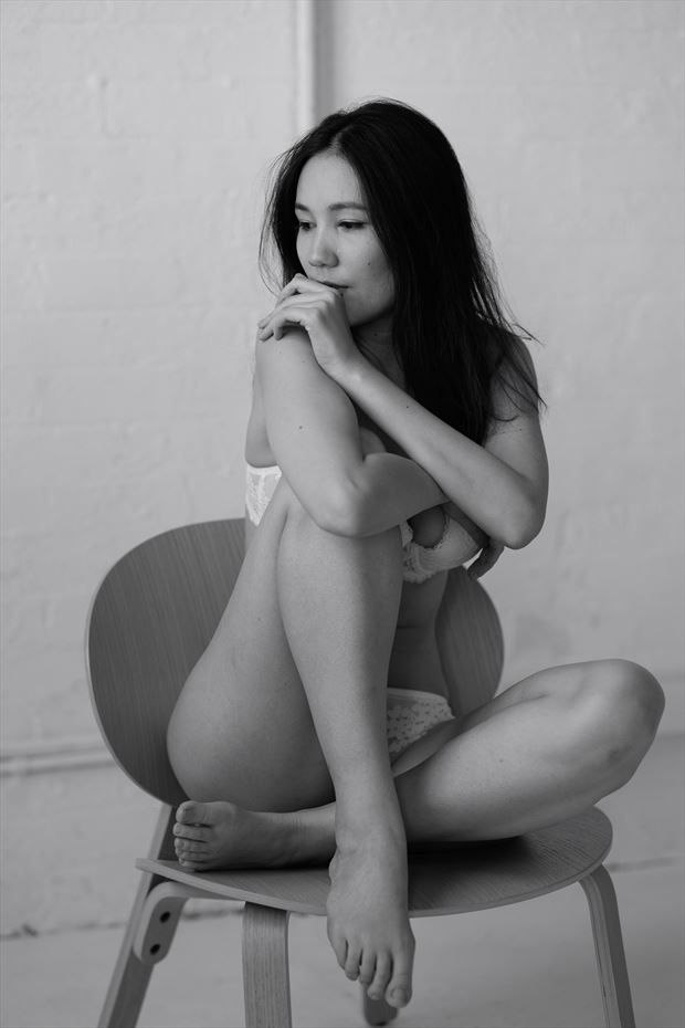 sitting sensual photo by model n silver