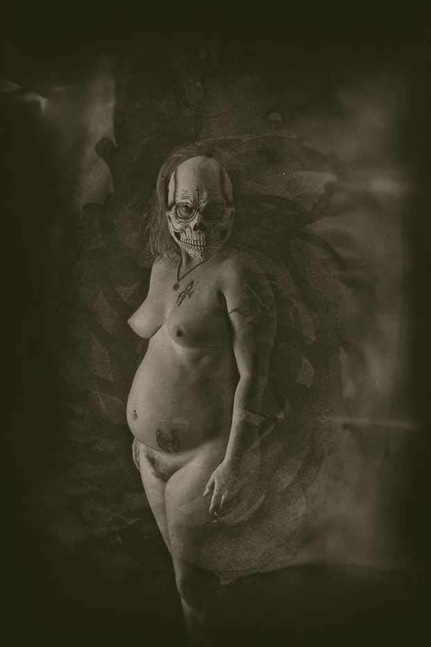 sleep paralysis artistic nude photo by photographer dan morrill
