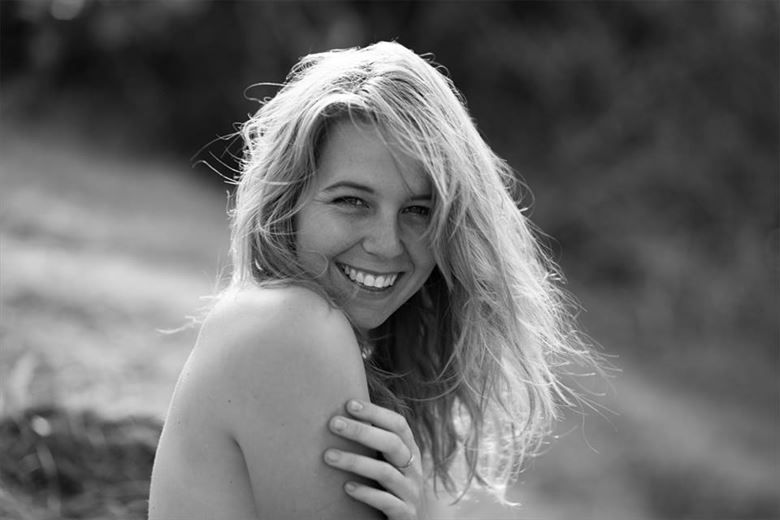 smile nature photo by model riley jade