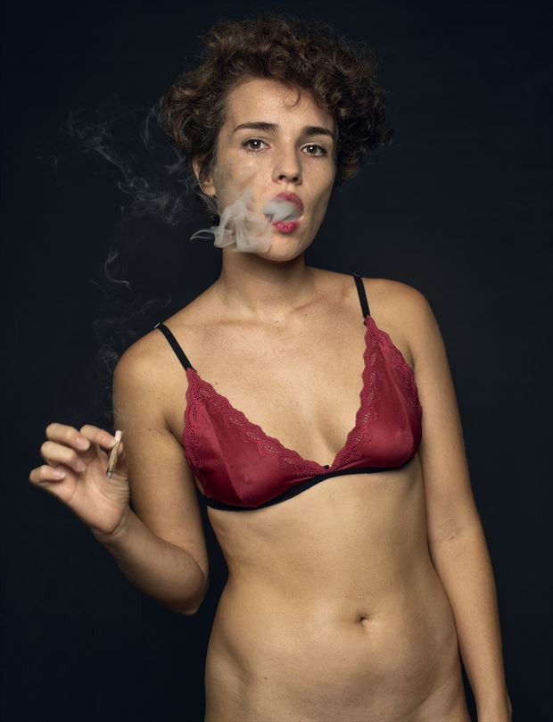 smoke lingerie photo by photographer cr%C3%B3nicas studio