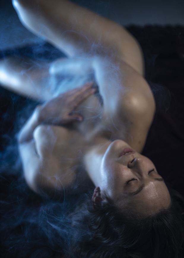 smoky artistic nude photo by photographer byondhelp