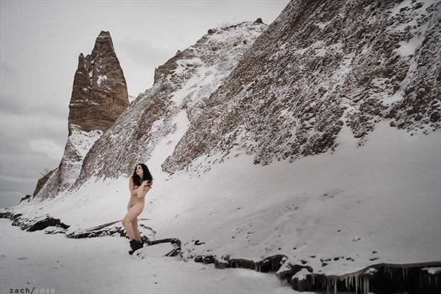 snow burner artistic nude photo by photographer zach rose