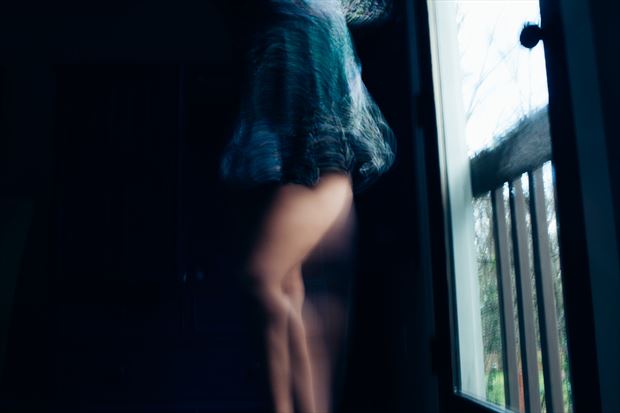 soft focus window light portraits lingerie photo by artist dark_stills