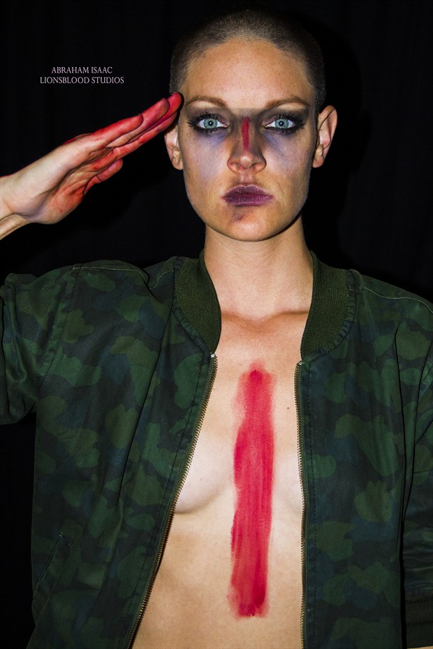 soldier of fashion Alternative Model Artwork by Photographer abrahamisaac