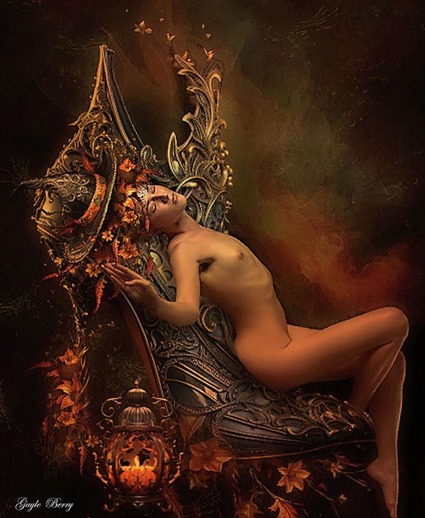 sole of the witch artistic nude artwork by artist gayle berry