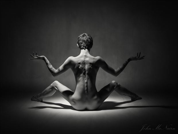 sometimes the within is piano black artistic nude photo by photographer rascallyfox