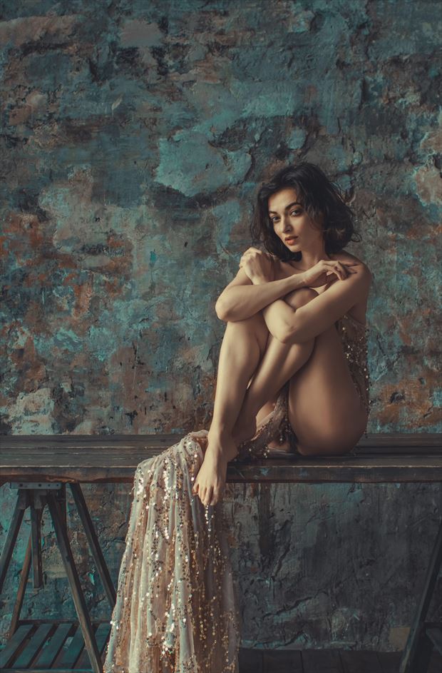 soul bearing artistic nude photo by photographer in the moment