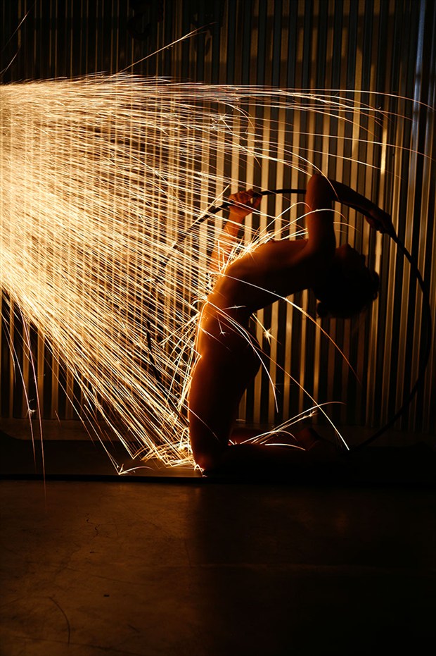 sparks Artistic Nude Photo by Model A K Arts