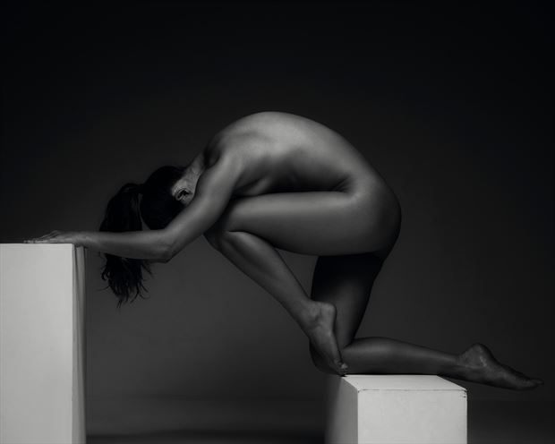 spatial awareness artistic nude photo by model lucyartmodel