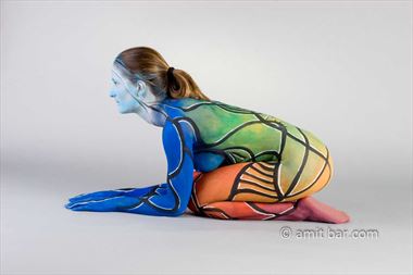 sphinx i body painting artwork by photographer bodypainter