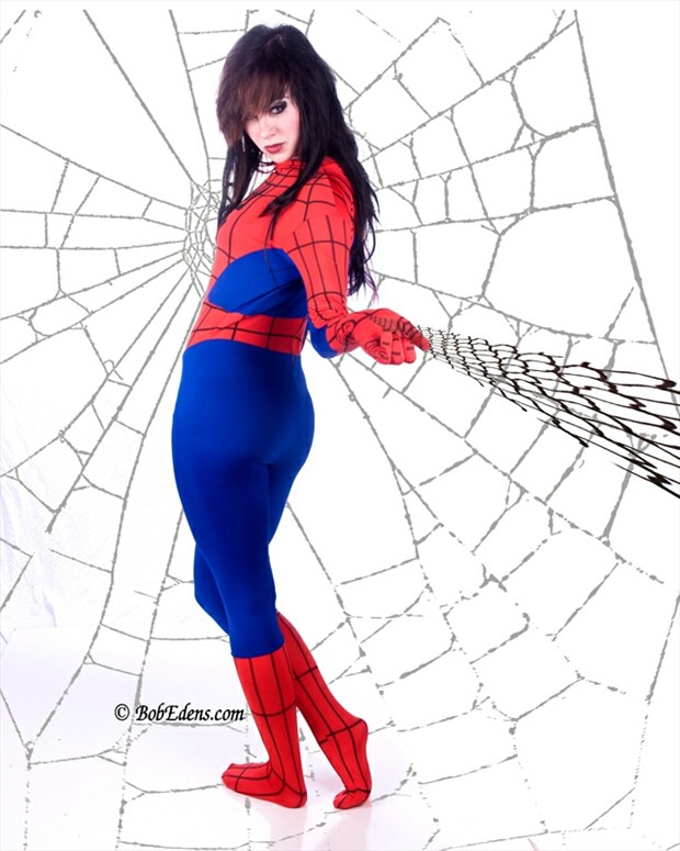 spider girl Cosplay Photo by Photographer bobedens