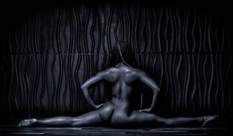split artistic nude artwork by photographer gworsham photography