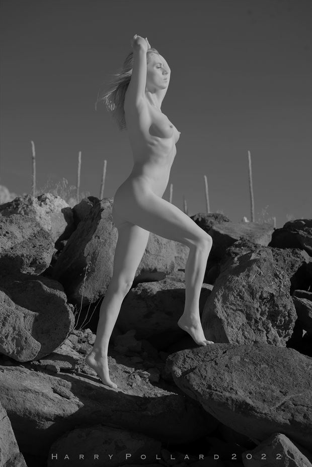 standing against the wind artistic nude photo by photographer shootist