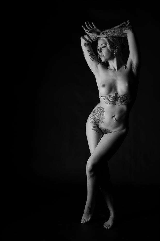 standing nude artistic nude artwork by photographer gsphotoguy