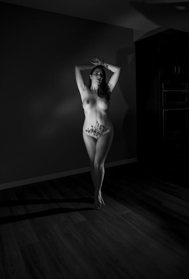 statuesque artistic nude photo by model eva marie