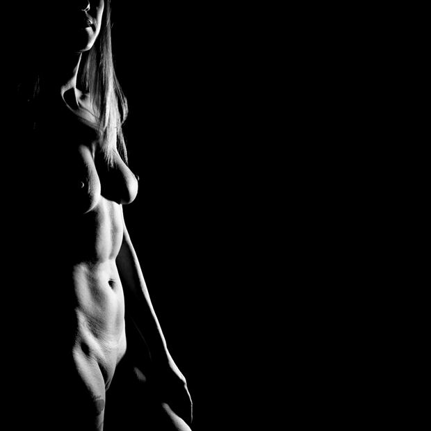 staying in the shadows artistic nude photo by photographer johnvphoto