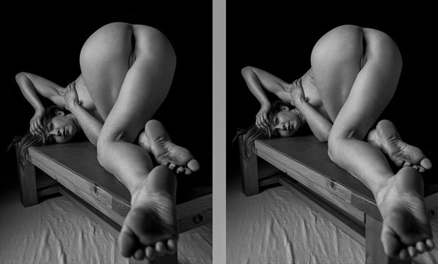 stereoscopic mel artistic nude photo by photographer longleaf imagery