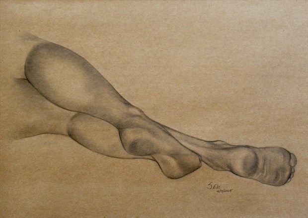 steven (04_03_2015) Implied Nude Artwork by Artist StevenEls