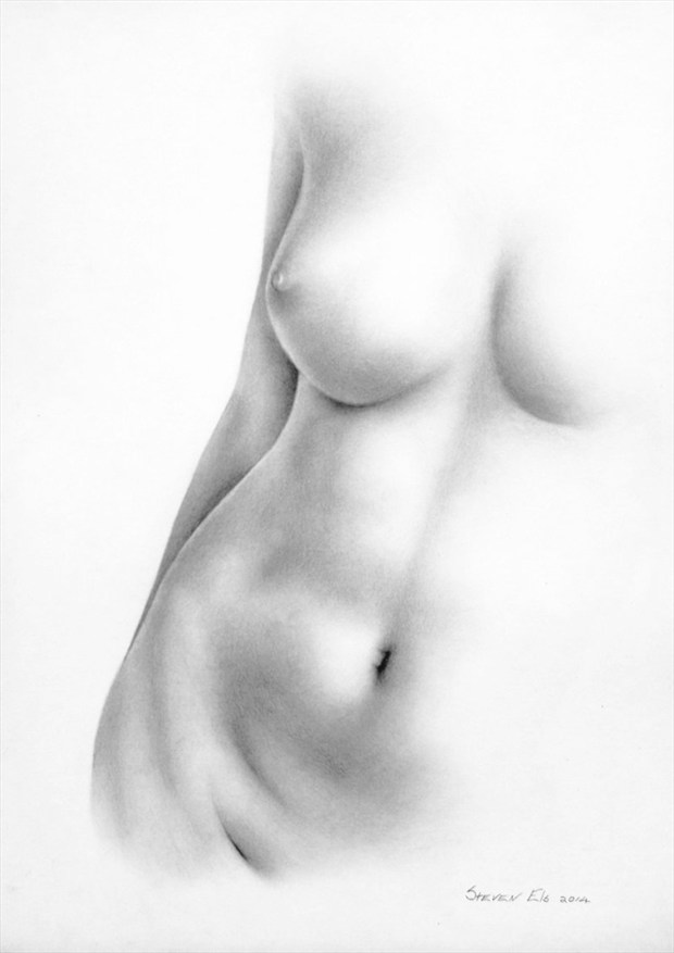 steven_anonymous nude_mic Artistic Nude Artwork by Artist StevenEls