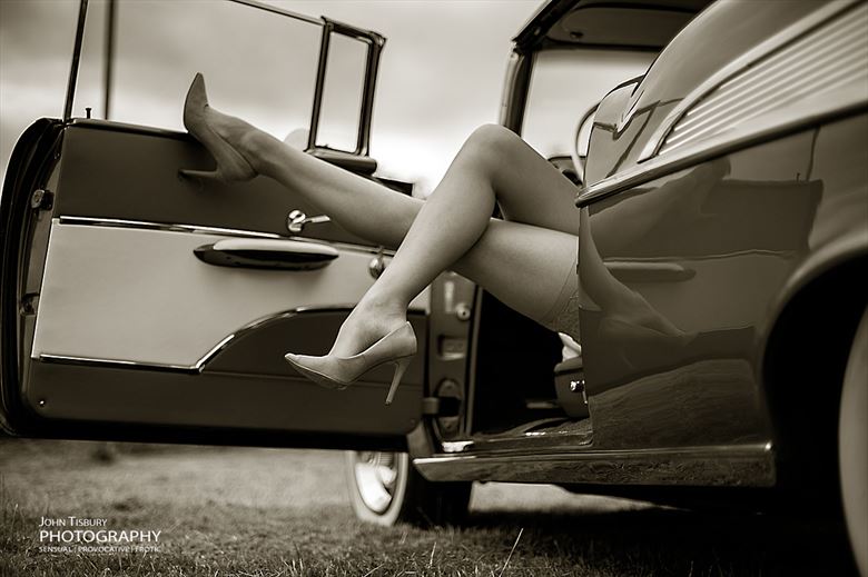 stockings and heels erotic photo by photographer john tisbury