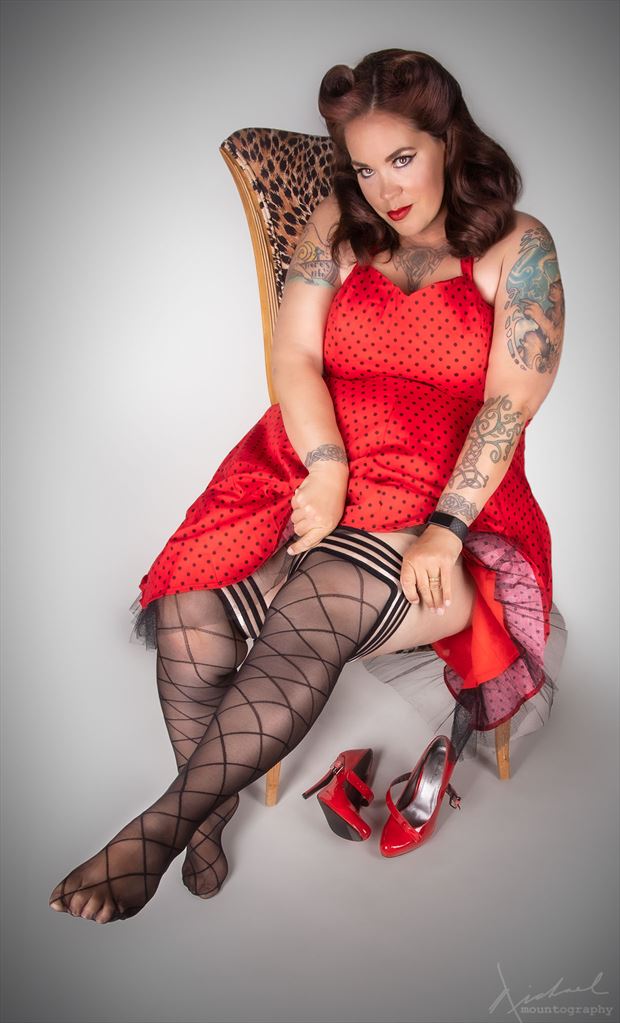 stockings pinup photo by photographer mountography