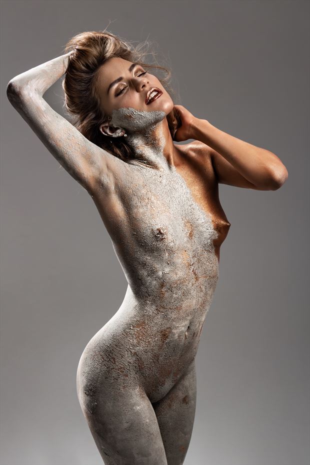 stone bronze life artistic nude artwork by photographer dmitrii svetov
