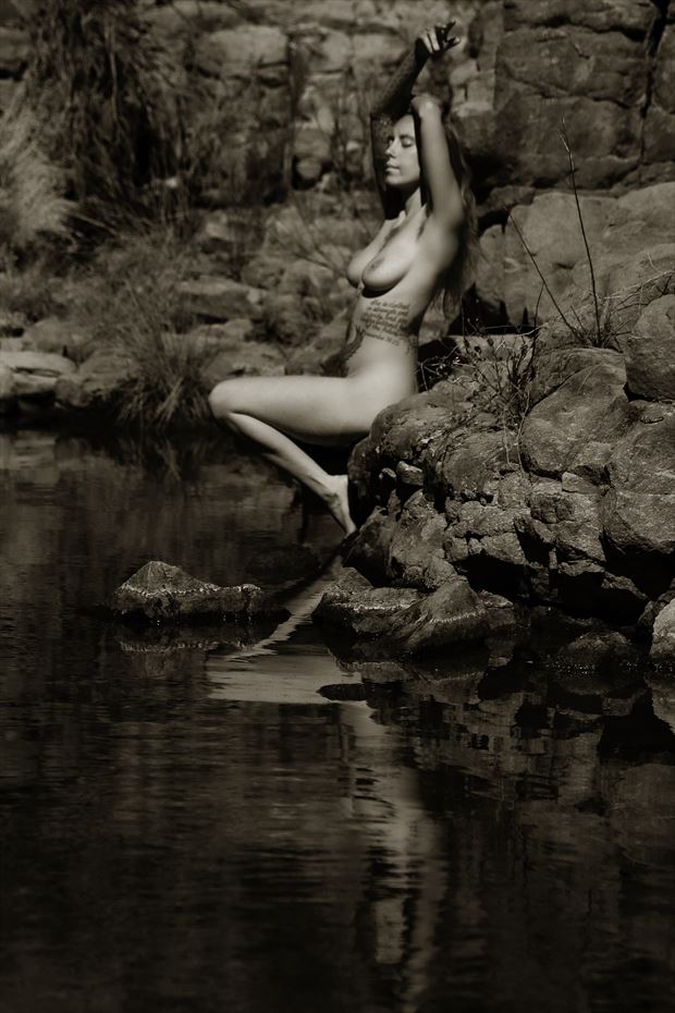 stone still artistic nude photo by photographer d christian