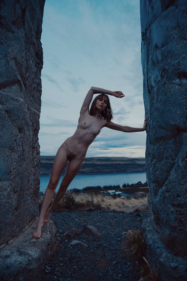 stonehenge artistic nude photo by model mighty earthling