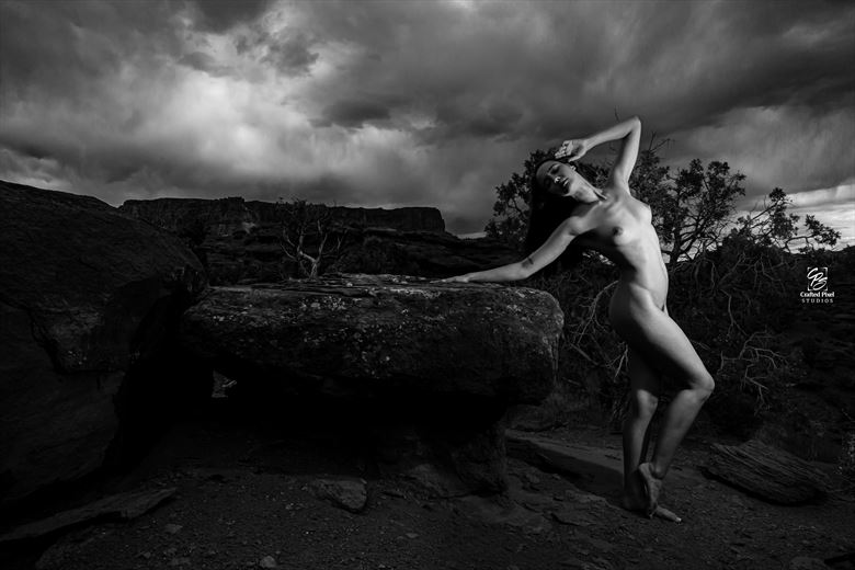 storm dancer artistic nude photo by photographer craftedpixelstudios