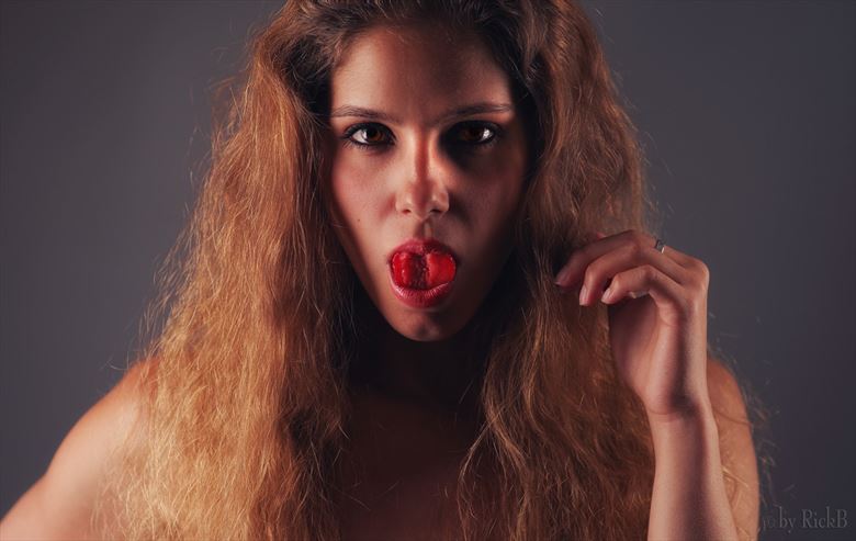 strawberry love sensual photo by photographer rickb