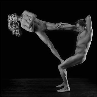 strength and grace 4 artistic nude photo by photographer dave belsham