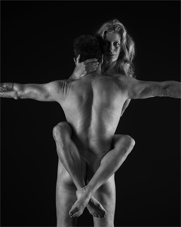 strength and grace 5 artistic nude photo by photographer dave belsham