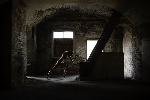 strength artistic nude photo by model marmalade