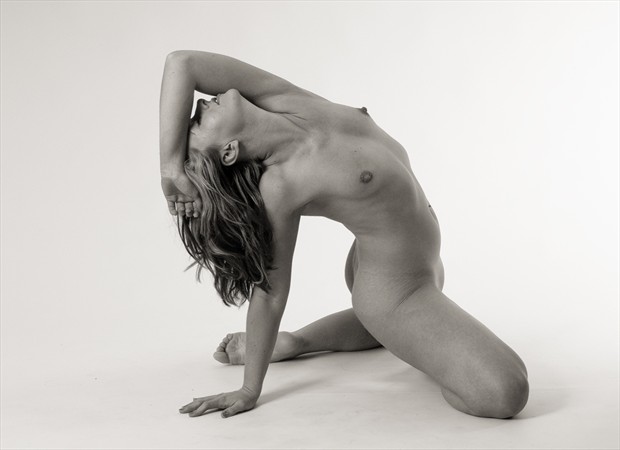 stretched Artistic Nude Photo by Photographer George Mann