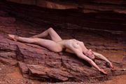 stretching artistic nude photo by photographer shootist