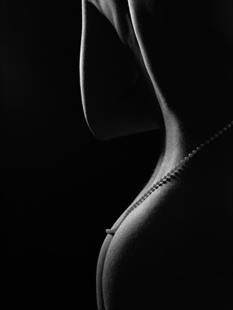 string of pearls artistic nude photo by photographer shadows and light 