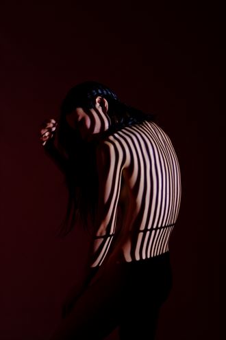 striped mia 2 artistic nude artwork by photographer aaphotography